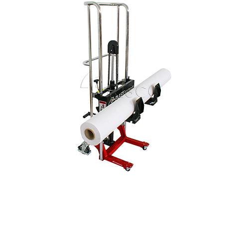 Compact lifter for rolls